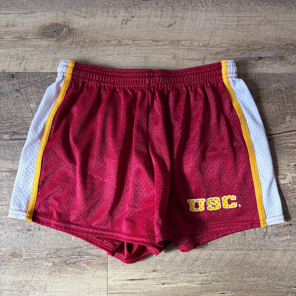 Vintage USC Women’s Jersey Mesh Gym Shorts